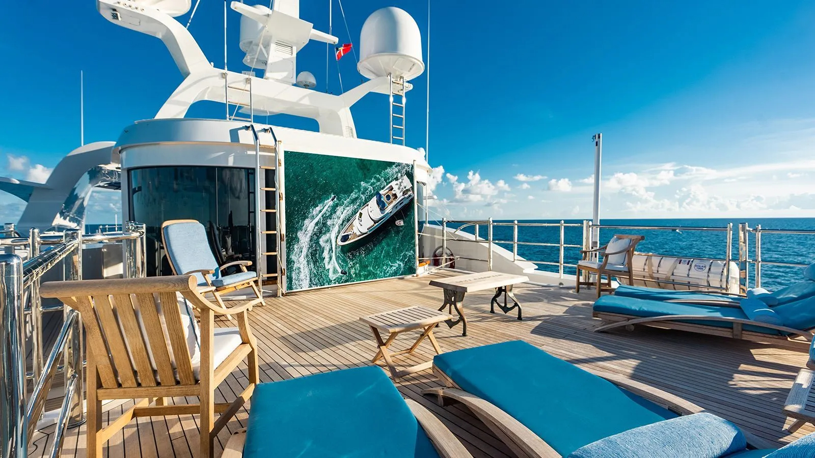 NEXT CHAPTER Sun Deck Loungers Luxury Yacht Browser by